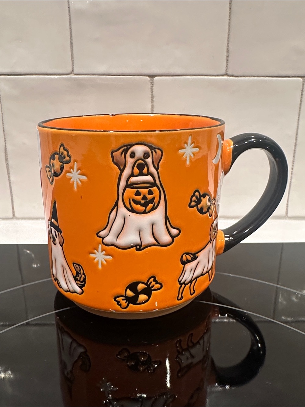 NWT Eli + Ana Halloween Dog Mug